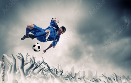 Photo: Football fans Football fans