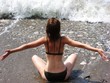 girl at beach girl at beach