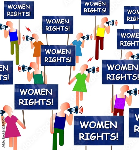 Illustration: Manif "Women rights" Manif "Women rights"