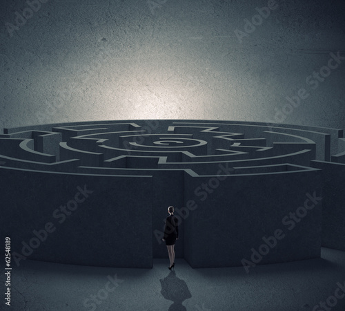 Photo: Round labyrinth Round labyrinth