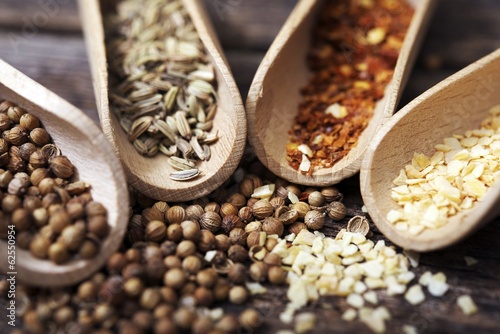 Photo: Dry Spices Closeup Dry Spices Closeup