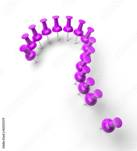 Illustration: Question sign Question sign