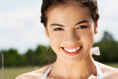 Photo: Teen girl outdoor Teen girl outdoor