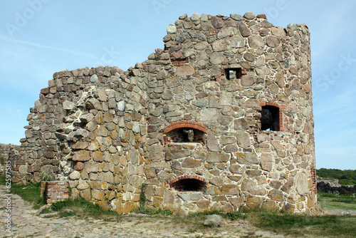 Photo: Hammershus ruins on the Danish island Borbholm Hammershus ruins on the Danish island Borbholm