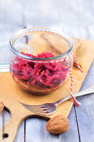 Photo: Rote Beete Salat, Rohkost, Rote Bete Rote Beete Salat, Rohkost, Rote Bete