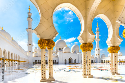 Fototapeta Sheikh Zayed Mosque, Abu Dhabi, United Arab Emirates