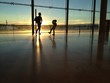 Atardecer en el aeropuerto Atardecer en el aeropuerto