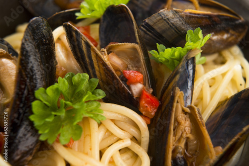 Photo: Clams in tomato sauce Clams in tomato sauce