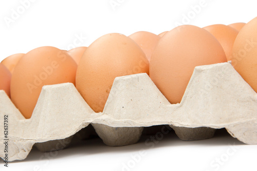 Photo: Eggs in a box Eggs in a box