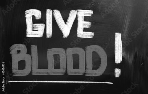 Photo: Give Blood Concept Give Blood Concept
