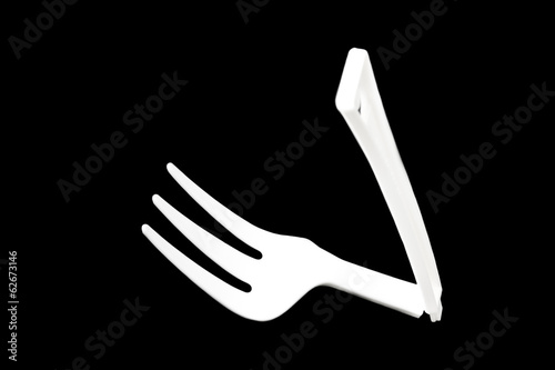 Photo: Disposable fork Disposable fork