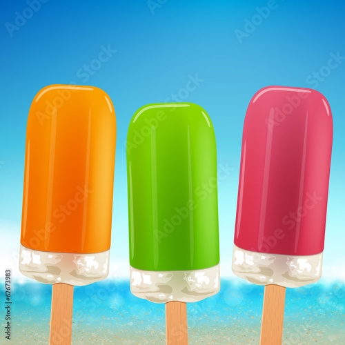 Vector: Vector Illustration of Ice Cream Vector Illustration of Ice Cream