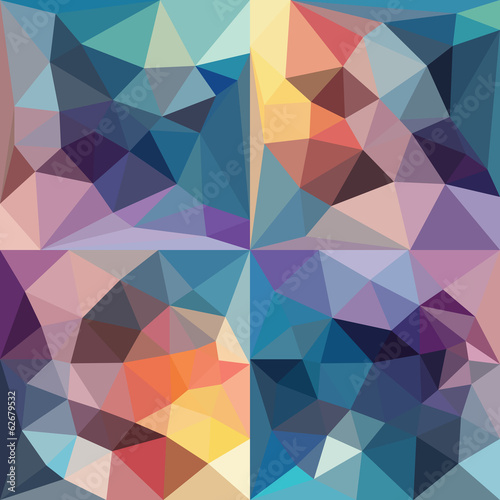 Vector: Polygonal background. Polygonal background.