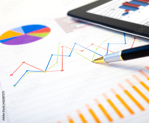 Photo: Financial data Financial data