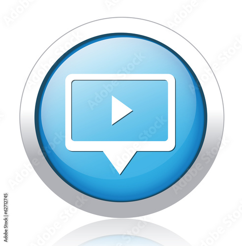Vector: Play video button Play video button