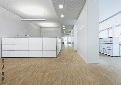 Photo: Deutschland, Innenansicht der Rezeption Büro Deutschland, Innenansicht der Rezeption Büro
