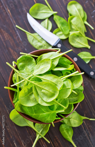 Photo: fresh spinach fresh spinach