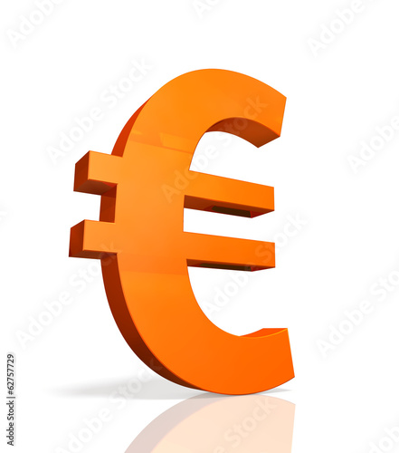 Illustration: Icon of currency symbol of the Euro Icon of currency symbol of the Euro