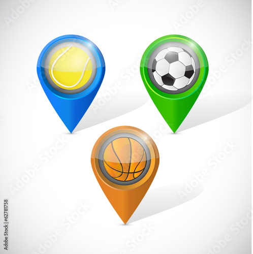 Illustration: sport pointers illustration design sport pointers illustration design