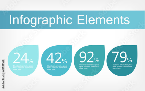 Vector: Flat Infographic Elements. Vector Illustration EPS 10. Flat Infographic Elements. Vector Illustration EPS 10.
