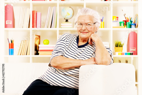 Photo: mother at home mother at home