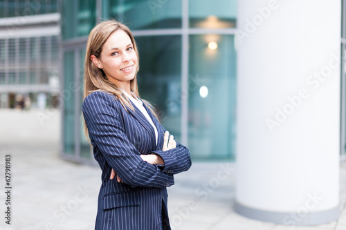 Photo: Business woman portrait Business woman portrait