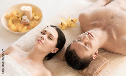 Photo: couple in spa couple in spa