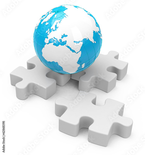 Illustration: Das Weltpuzzle Das Weltpuzzle