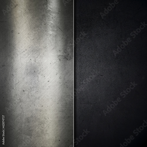 Illustration: Grunge scratched metal background Grunge scratched metal background