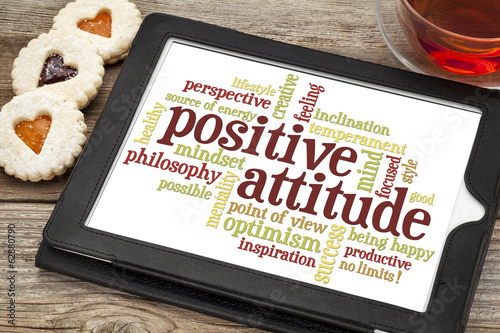 Photo: positive attitude word cloud positive attitude word cloud