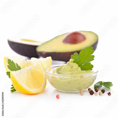 Photo: avocado and guacamole avocado and guacamole