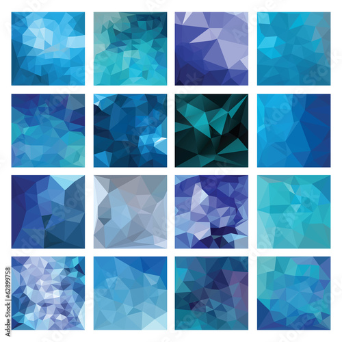 Vector: Polygonal vector background. Polygonal vector background.