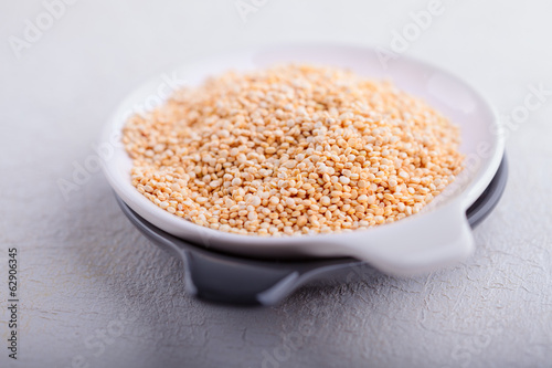 Photo: Raw Quinoa on Wood Raw Quinoa on Wood