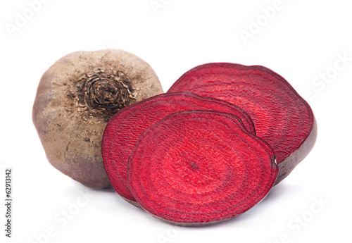 Photo: Beetroot slice closeup Beetroot slice closeup