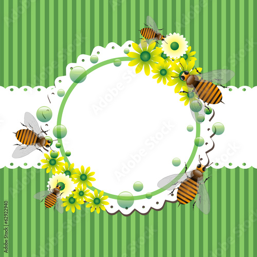 Vector: Summertime frame Summertime frame