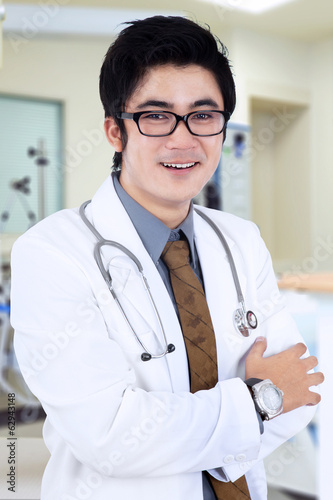 Photo: Male medical smiling Male medical smiling
