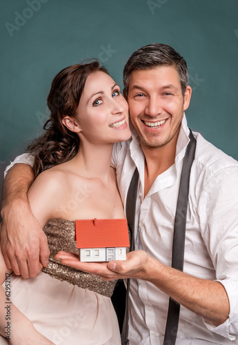 Photo: happy new home couple happy new home couple