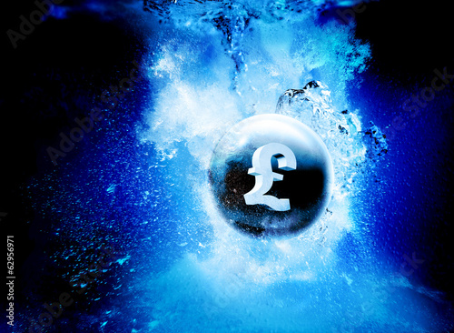 Photo: sinking pound sinking pound