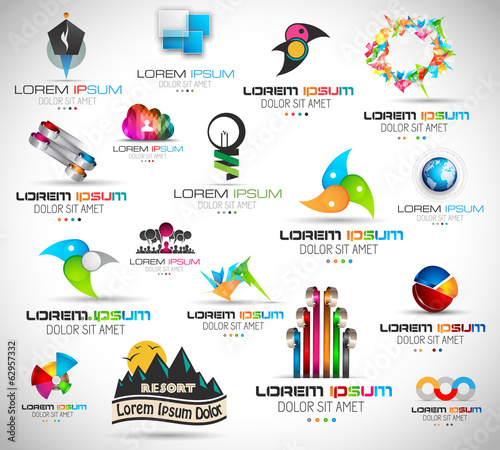 Vector: Collection of 17 high Quality Abstract Design Elements Collection of 17 high Quality Abstract Design Elements