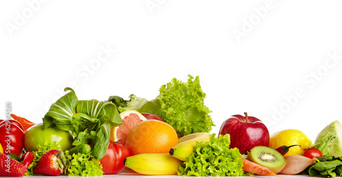 Photo: Fruit and vegetable borders Fruit and vegetable borders