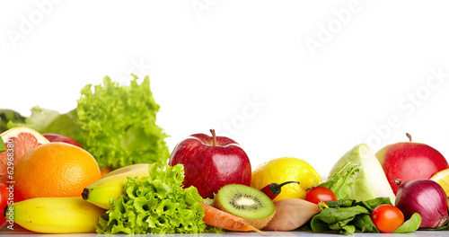 Photo: Fruit and vegetable borders Fruit and vegetable borders
