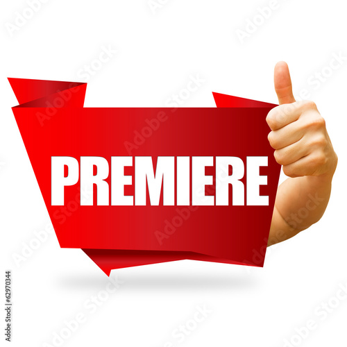Photo: Premiere! Button, Icon Premiere! Button, Icon