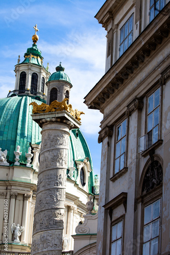 Photo: St. Charles's Church (Karlskirche), Vienna St. Charles's Church (Karlskirche), Vienna