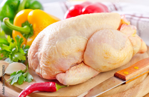 Photo: chicken and vegetables chicken and vegetables