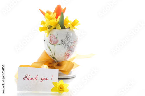Photo: bouquet of yellow daffodils bouquet of yellow daffodils