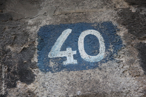 Photo: Number 40 Number 40