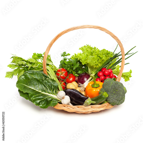 Photo: Colorful basket Colorful basket