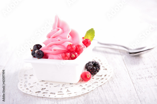 Photo: berry ice cream berry ice cream