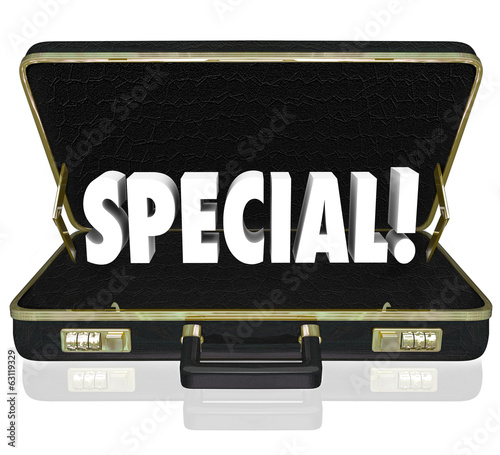 Photo: Special Offer Proposal Business Presentation Briefcase Special Offer Proposal Business Presentation Briefcase