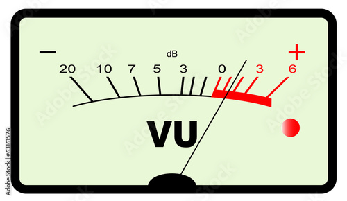 Vector: Audio Meter Audio Meter